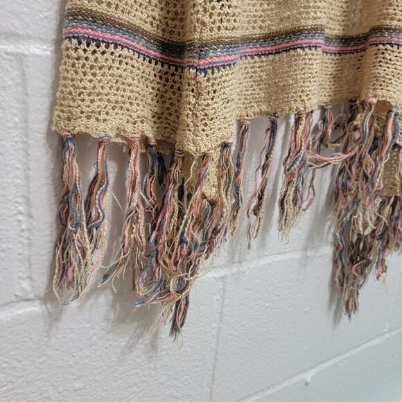 Umgee Open Knit Long Line Hooded Cardigan Sweater - Picture 9 of 10